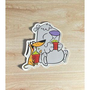 Cartoon Sticker - 2 Stupid Dogs
